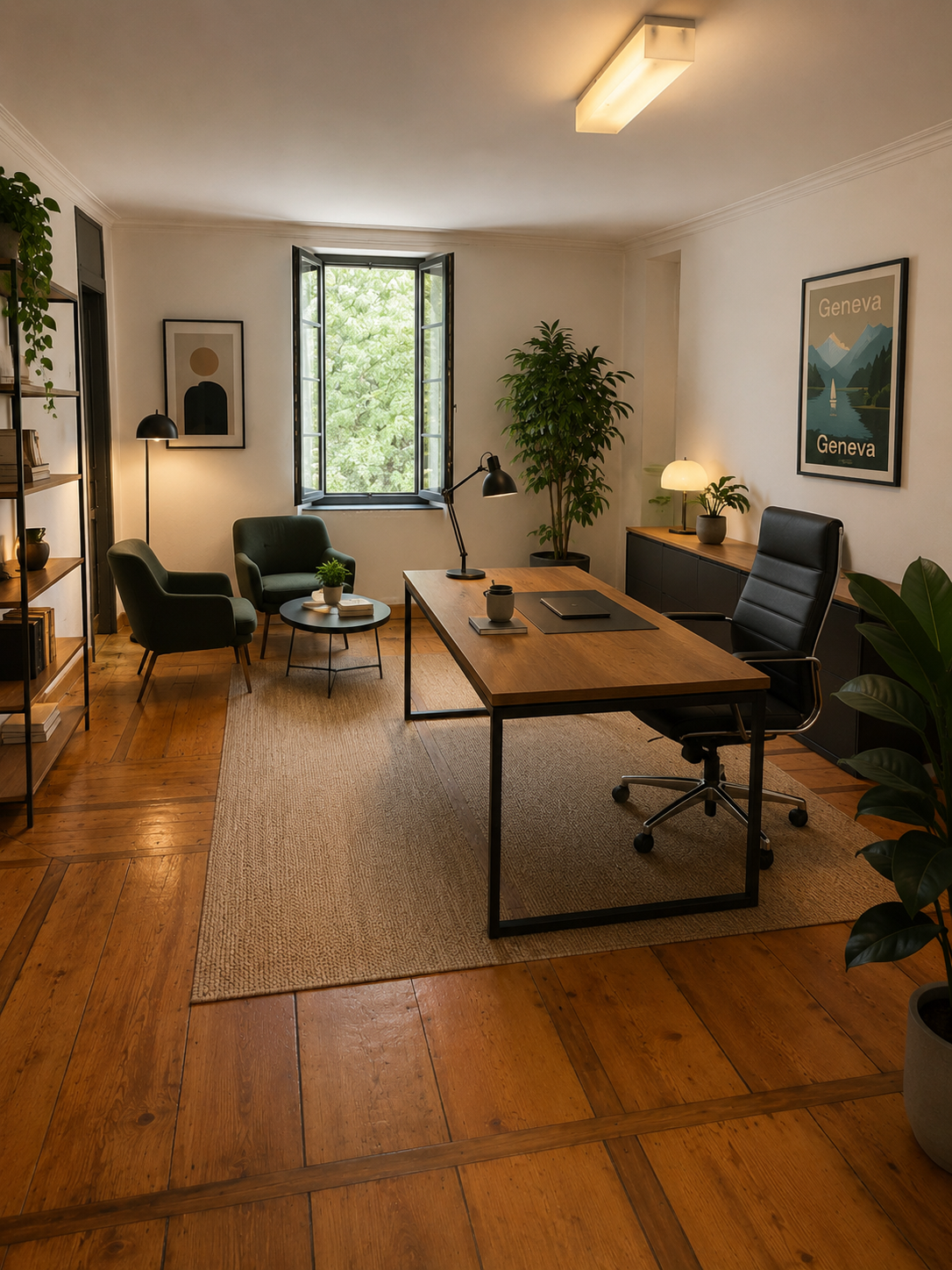 Bureau calme et privatif chez Bureau 40 Genève